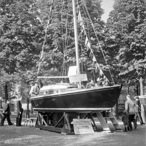 Salon Nautique Paris, 1949 © Guy Lévèque
