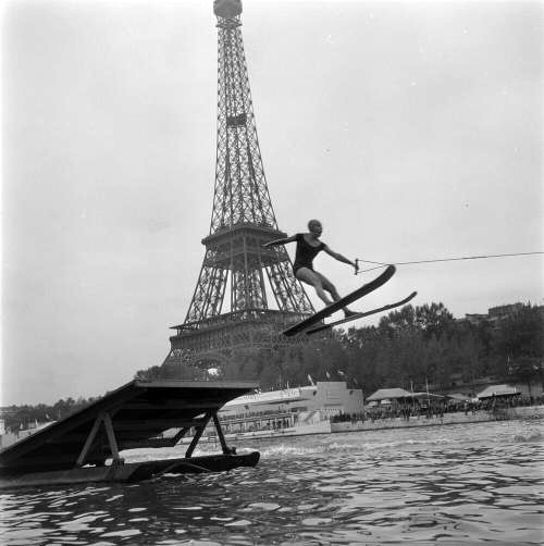 Salon Nautique Paris, 1955 ©Guy Lévèque