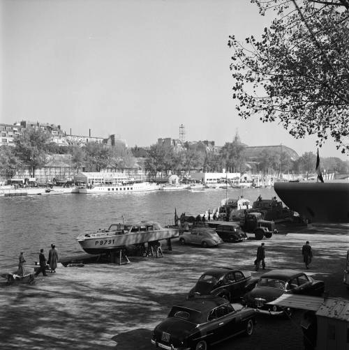 Salon Nautique Paris, 1955 ©Guy Lévèque
