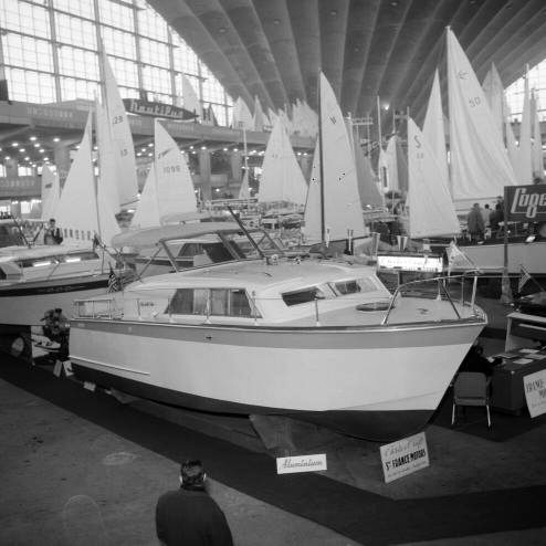 Salon Nautique Paris, 1963 ©Guy Lévèque