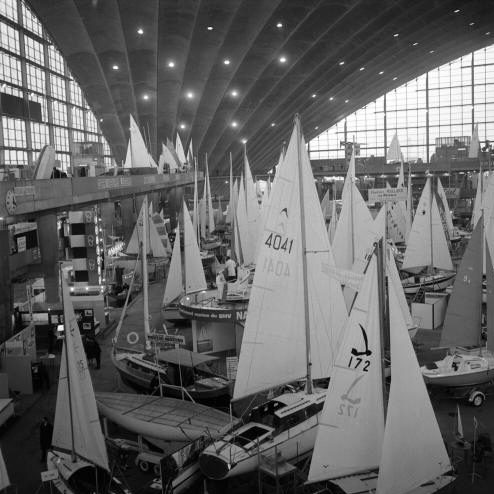 Salon Nautique Paris, 1965 ©Guy Lévèque