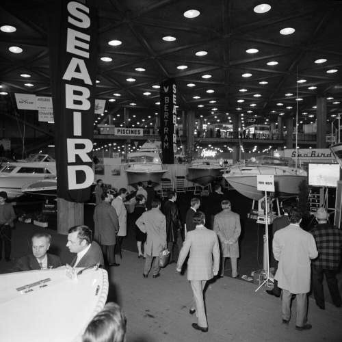 Salon Nautique Paris, 1969 ©Guy Lévèque