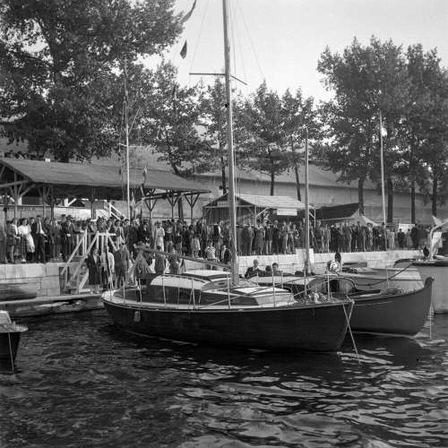 Salon Nautique Paris, 1949 ©Guy Lévèque