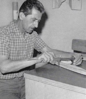 Angelo Molinari constructeur racer lac de Côme 1960