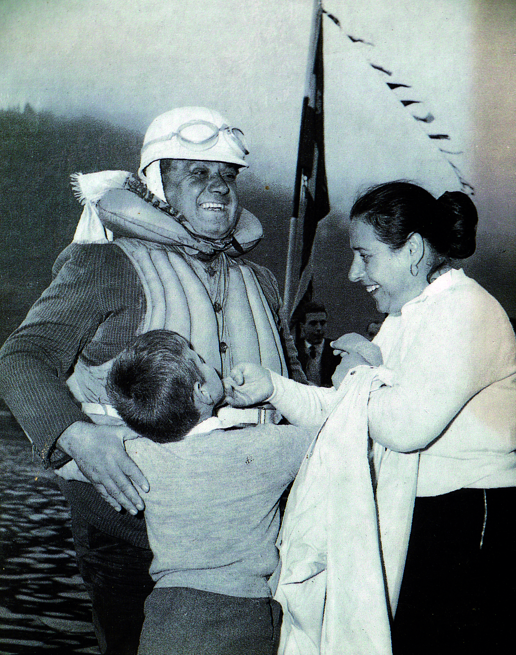 Guido et le jeune Tullio Abbate